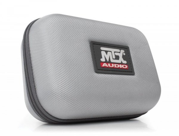 MTX Słuchawki Hi-Fi iX1 RED - z redukcją szumów i bogatym basem, pilot do Apple, Czerwone