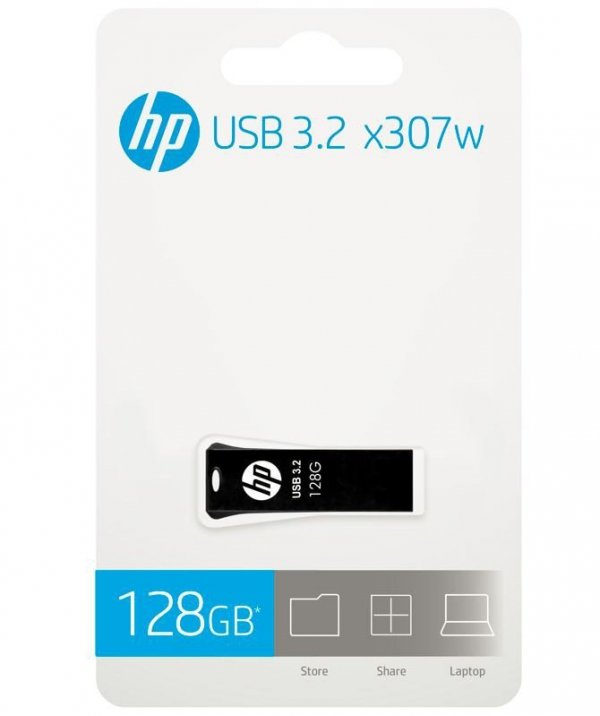 HP Inc. Pendrive 128GB HP USB 3.2 HPFD307W-128