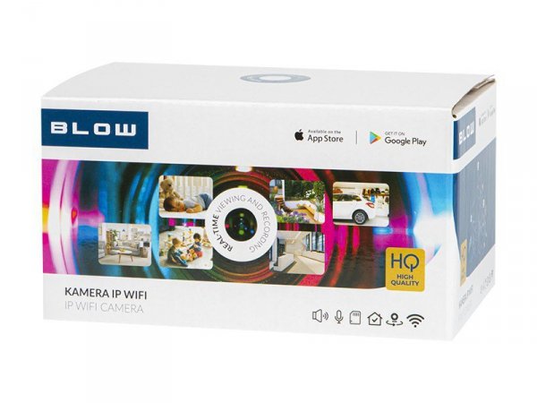 BLOW Kamera WiFi 3MP H-823 żarówka