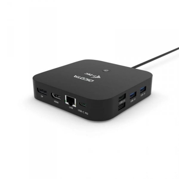 DICOTA Stacja dokująca USB-C 11-in-1 5K HDMI/DP PD 100W