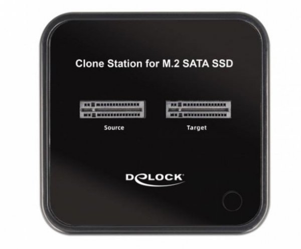 Delock Stacja dokująca 2x M.2 SSD-USB-C 3.1      63334