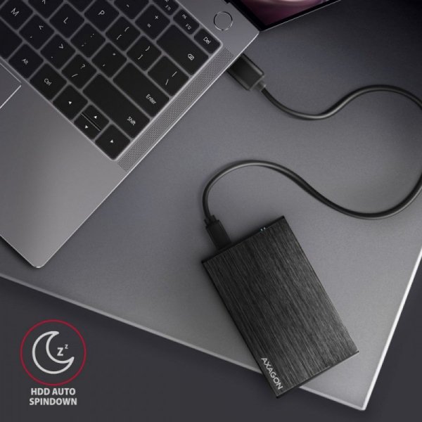 AXAGON EE25-XA3 Obudowa zewnętrzna aluminiowa, USB 3.2 GEN 1 SATA 3G 2,5&quot;