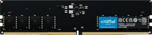Crucial Pamięć DDR5 8GB/4800 CL40 (8Gbit)