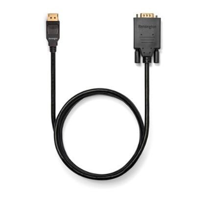 Kensington Kabel DisplayPort 1.2 - VGA  1.8m