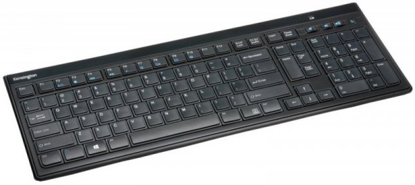 Kensington Klawiatura bezprzewodowa Advanced Fit Slim ES