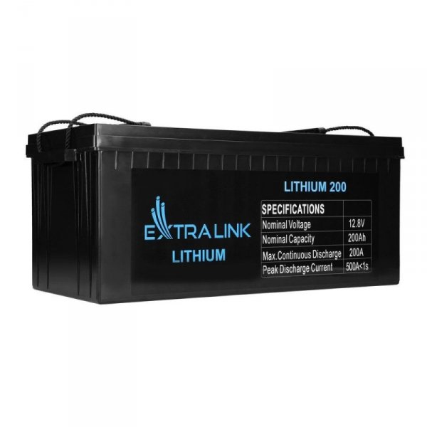 Extralink Akumulator LiFePO4 200AH 12.8V BMS EX.30479