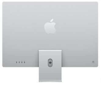 Apple 24 cale iMac Retina 4.5K: M1, 8/7, 16GB, 256GB - Srebrny