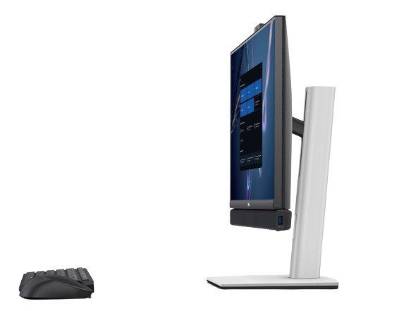Dell Komputer Optiplex 24 AIO/Core i3-13100T/8GB/256GB SSD/23.8 FHD/Integrated/Adj Stand/FHD Cam/Mic/WLAN + BT/Wireless Kb & Mou