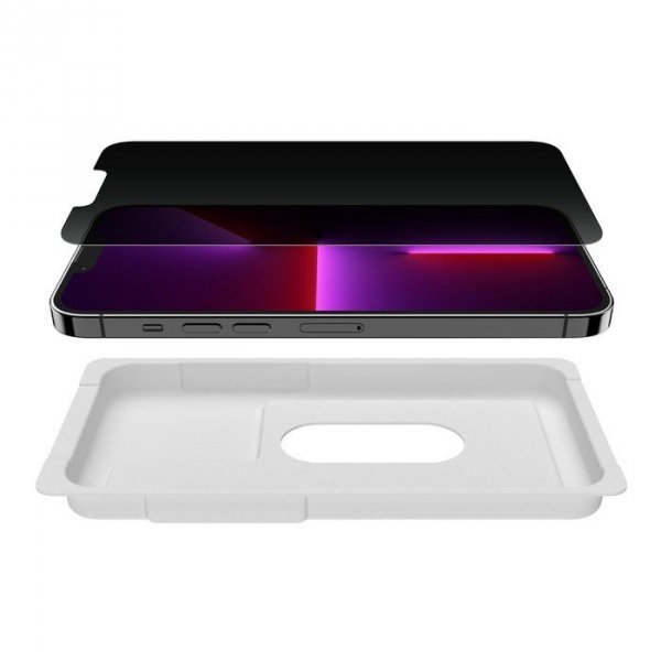 Belkin Szkło hartowane prywatyzujące Anti-Microbal iPhone 13pro max