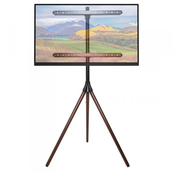 Techly Stojak podłogowy LCD/LED Techly 32-65cali, 35kg, drewno
