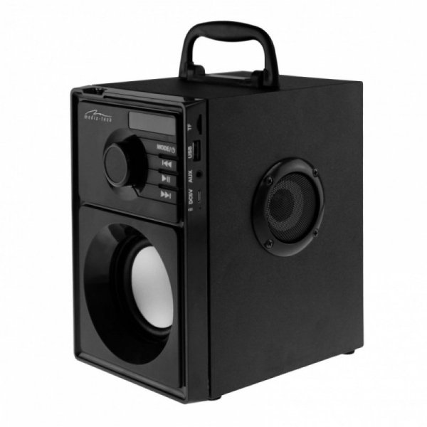 Media-Tech Głośnik bezprzewodowy Boombox MT3179 15W USB-C Srebrny