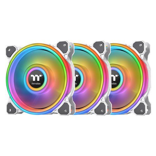 Thermaltake Wentylator Riing Quad 14 RGB Radiator Fan Premium Edition 3pak biały