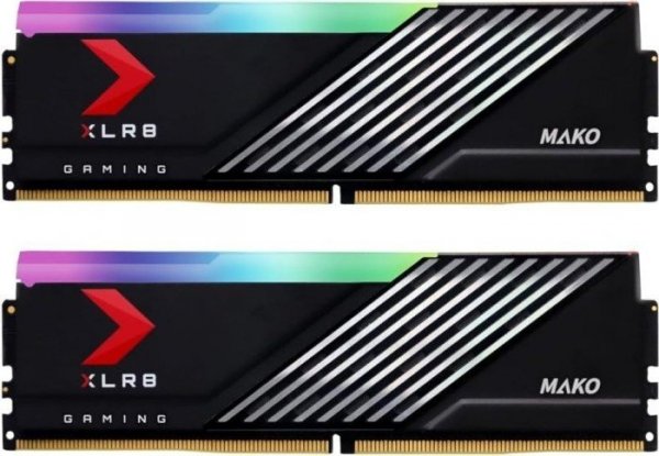 PNY Pamięć 32GB DDR5 MAKO RGB 6400 MHz MD32GK2D5640040MXRGB