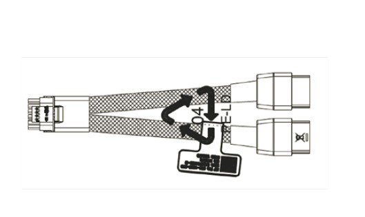 PNY Kabel zasilający QSP-PWSUP16PPCIE300W