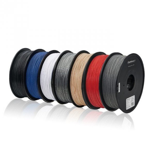 Qoltec Profesjonalny filament do druku 3D | ABS PRO | 1.75mm | 1kg | Szary