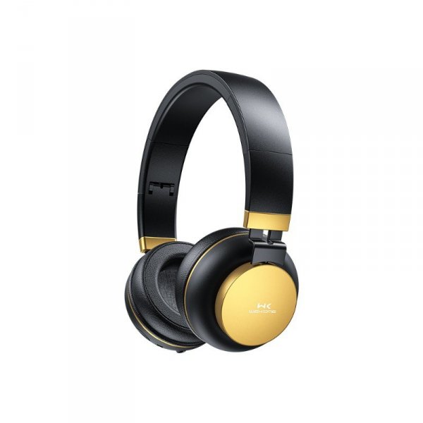 WEKOME Bezprzewodowe słuchawki nauszne Bluetooth V5.0 Czarne