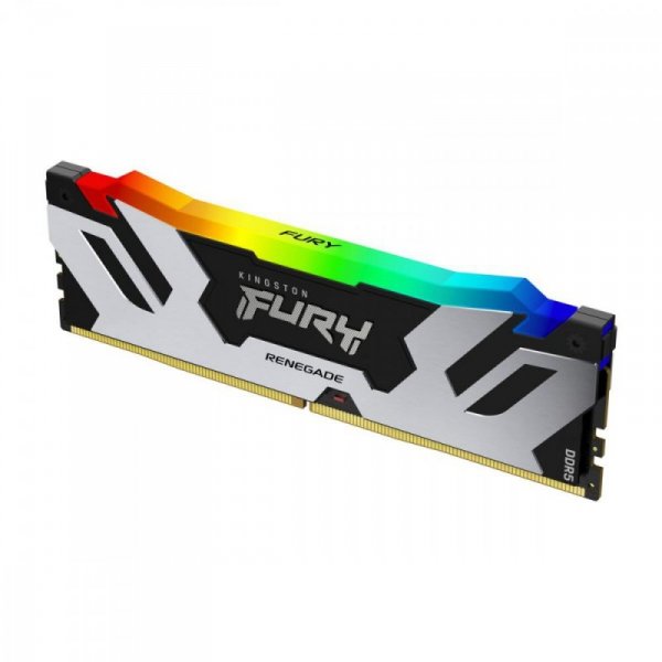 Kingston Pamięć DDR5 Fury Renegade RGB 48GB(1*48GB)/6400 CL32 czarno-srebrna