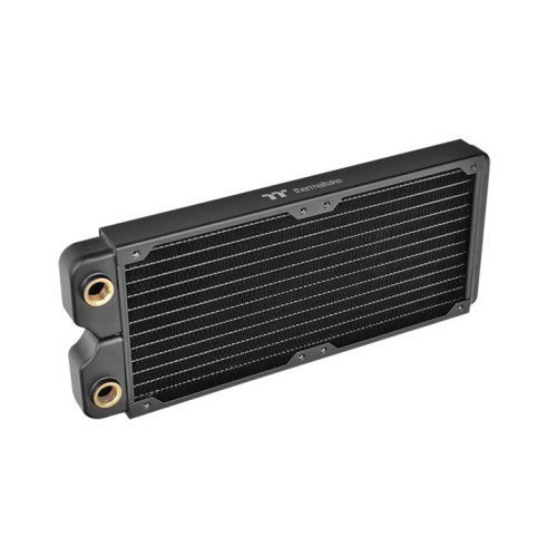 Thermaltake Chłodzenie wodne Pacific C240 slim radiator (240mm, 2x G 1/4, miedź) czarne