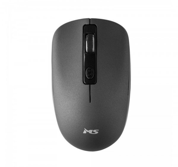 MS Mysz bezprzewodowa silent click Focus M310 RF 1600 DPI 4P akumulator czarna
