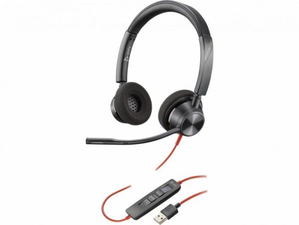 POLY Zestaw słuchawkowy Blackwire 3320 MS USB-A 76J17AA