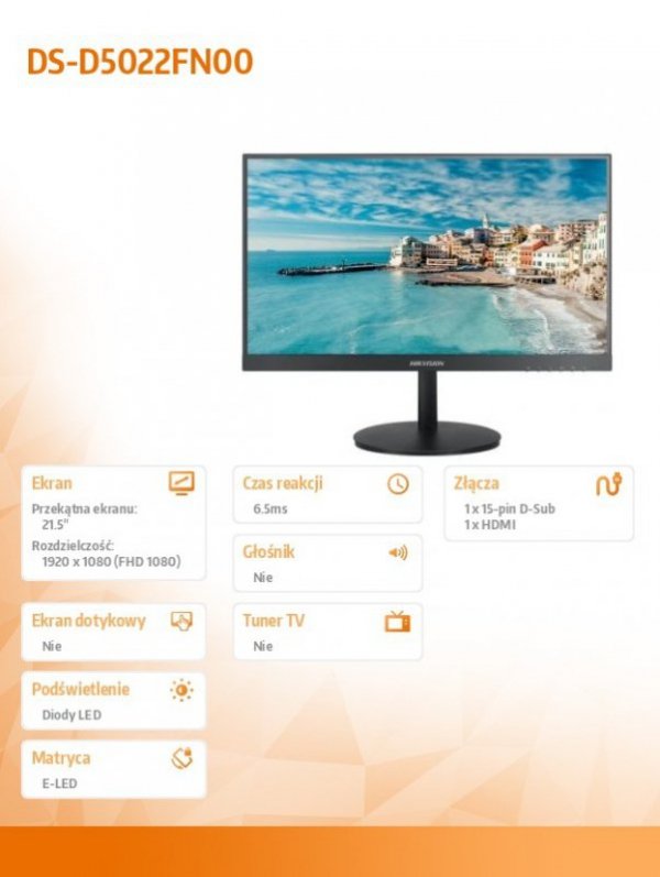 Hikvision Monitor DS-D5022FN00