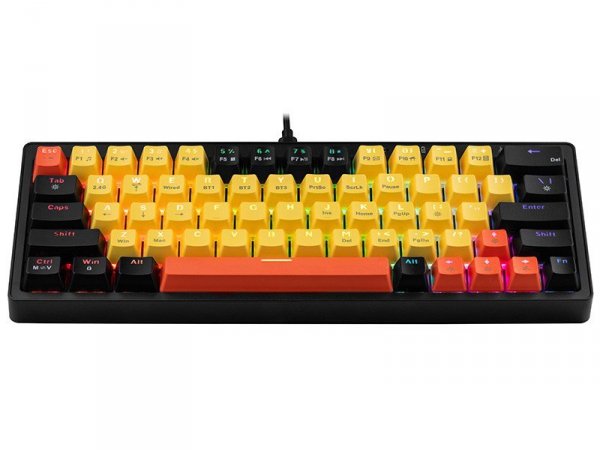 Tracer Klawiatura mechaniczna Gamezone EVO2 HOT SWAP 63 (yellow)