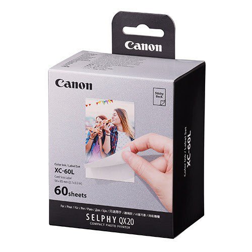 Canon Zestaw atramentu i papieru Canon XC-60L 2x3 60 odbitek 6756C001