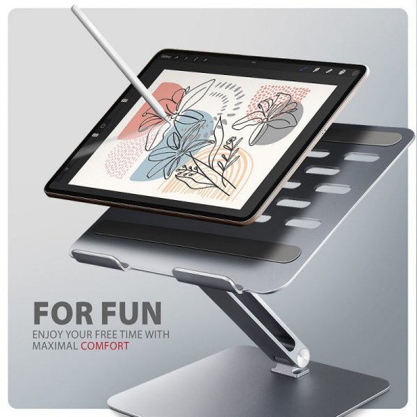 AXAGON STND-LQ Podstawa do laptopów aluminiowa 10-16&quot; cali, regulowane kąty nachylenia