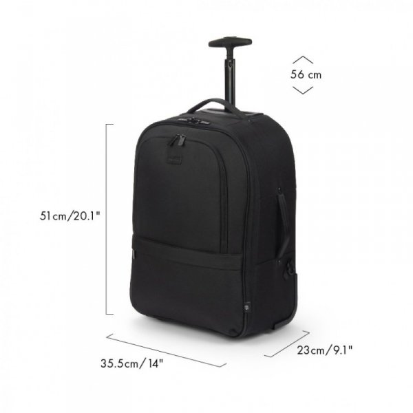 DICOTA Plecak Roller Eco CORE 14-16 cali Czarny