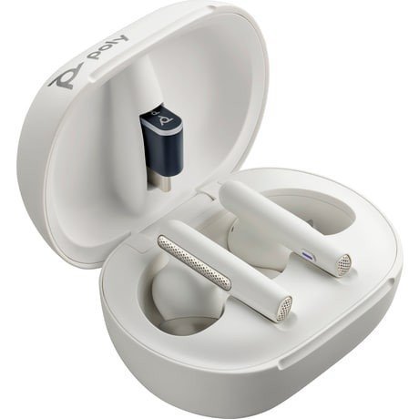 POLY Słuchawki Voyager Free 60/60 + White arbuds (2) 8L5B1AA