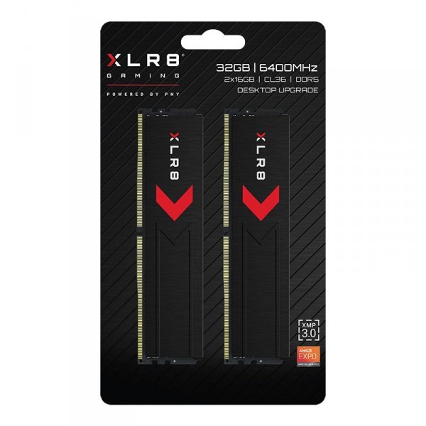 PNY Pamięć DDR5 XLR8 32GB (2x16GB) 6400 C36