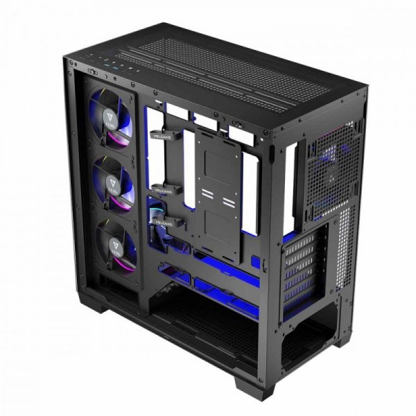 MODECOM Obudowa PC STELLAR 5F ARGB 10 Czarna