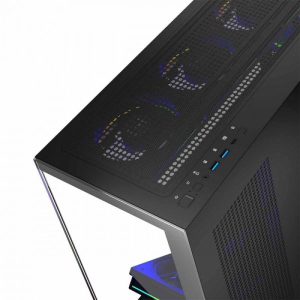 MODECOM Obudowa PC STELLAR 8F ARGB 10 Czarna