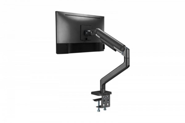 Digitus Uchwyt ramię biurkowe pojedyncze z zaciskiem i sprężyną mechaniczną 1x LCD max. 49&quot; 20kg, VESA: 75x75, 100x100, cza
