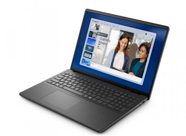 Dell Laptop Dell 16 DC16255 W11P Ryzen 7 250|16GB|512GB|AMD Radeon|FgrPr|WLAN+BT|16.0 FHD+|Backlit Kb|3C|65W|3YPS Carbon Black (