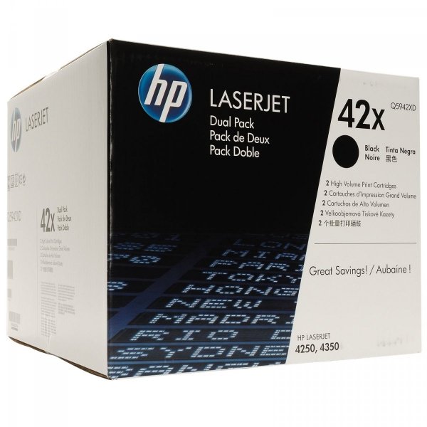 Toner HP LJ 4250/4350 (20.000 stron) Q5942XD [dualpack]