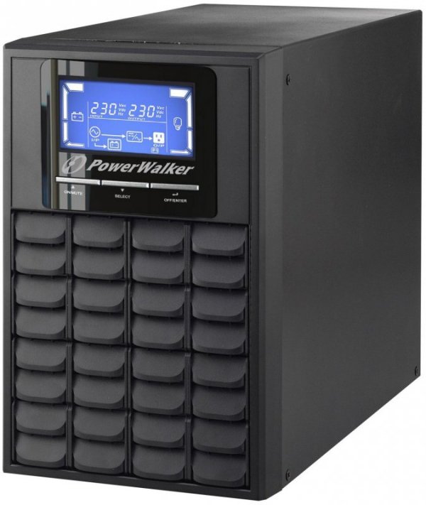PowerWalker VFI 1000C LCD 1000VA/800W Online, Unique blade design  for best air flow