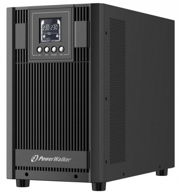 PowerWalker VFI 3000 AT UPS 3000VA/2700W  Online UPS, Intelligent Slot,  HID driver, Easy to Connect Battery Pack VFI 3000 AT, D