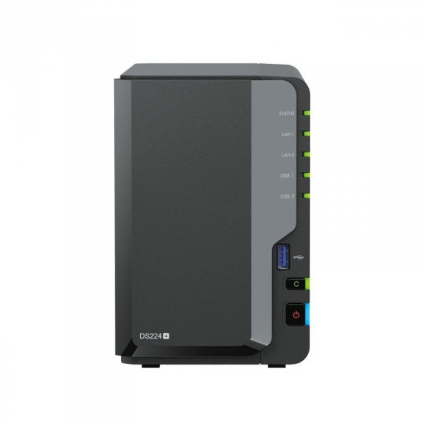 Synology Desktop, 2-BAY, QUAD CORE,  2GB RAM