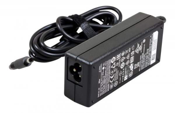 Dell AC Adapter, 65W, 19.5V, 3  Pin, 4.5mm, C6 Power Cord  (not included)