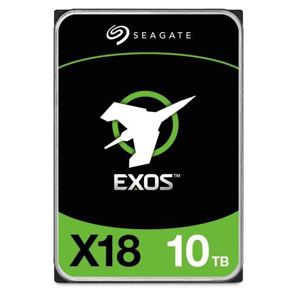 Seagate Exos X18 10TB HDD SATA  7200RPM 256MB cache 512e/4Kn  BLK