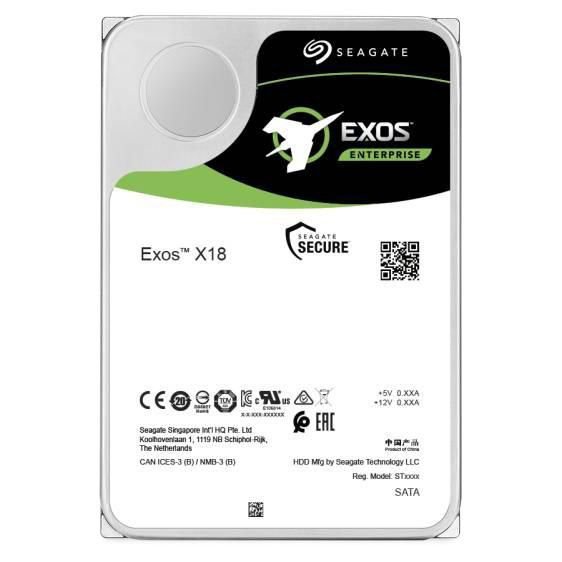 Seagate Enterprise St18000Nm000J  Internal Hard Drive 18 Tb  7200 Rpm 256 Mb 3.5" Serial Ata Iii