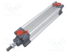 Siłownik profilowy; Śr.tłoka: 12mm; Skok tłoka: 125mm; 1÷10bar