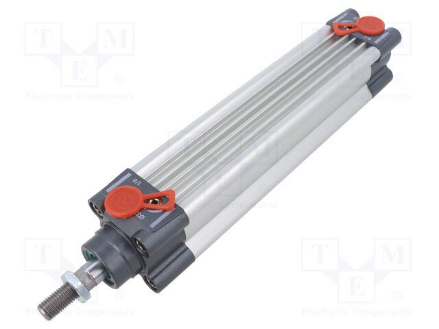 Siłownik profilowy; Śr.tłoka: 12mm; Skok tłoka: 125mm; 1÷10bar