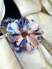 Scrunchie Gumka do włosów FLOWERS medium 