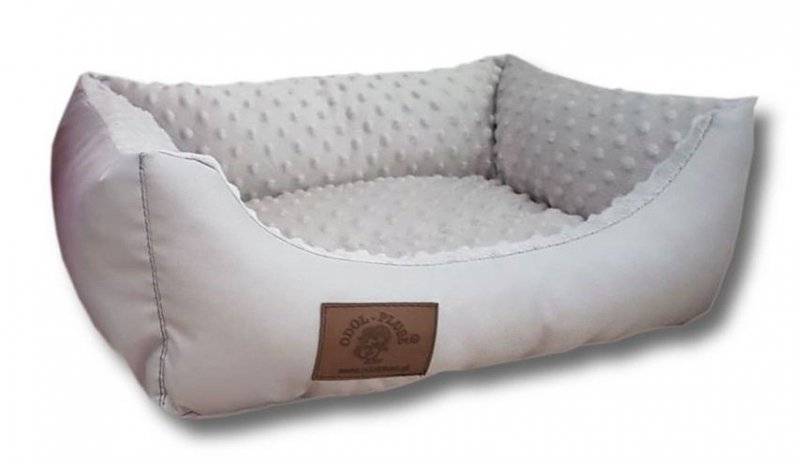  Legowisko dla psa 50 X 40 cm. - Grafit /Grafit pikowany