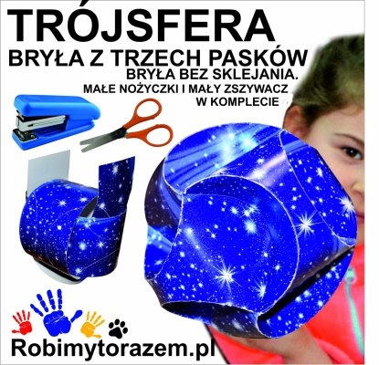 TRÓJSFERA. Bryła z trzech pasków