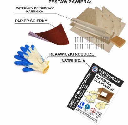 KARMNIK Zestaw do samodzielnego montażu. 