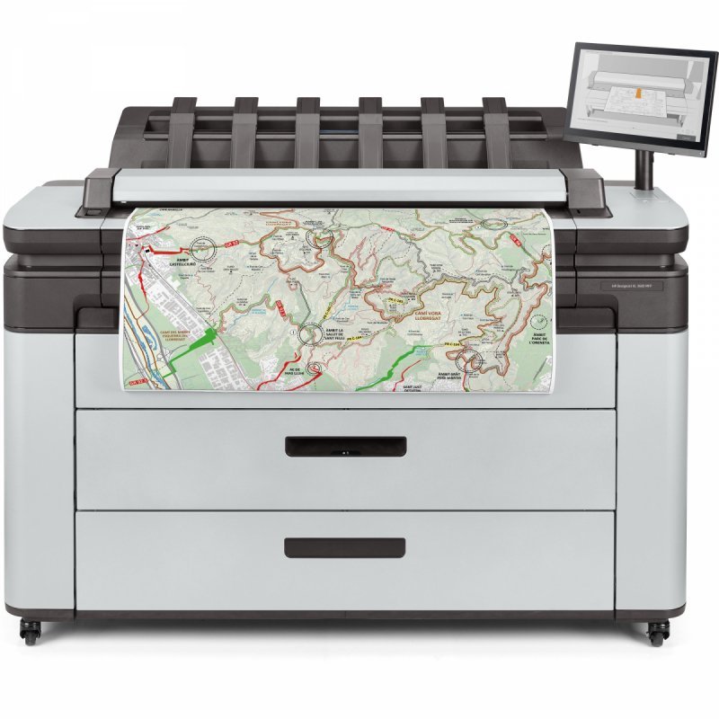 Urządzenie wielofunkcyjne HP DesignJet XL 3600 36-in 6KD23H