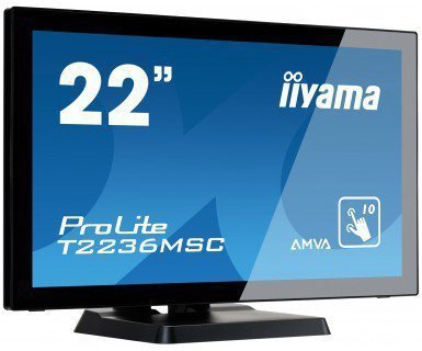 IIYAMA Monitor 21.5 T2236MSC-B2 10P DOTYKOWY HDMI^DVI^GŁOŚNIKI PCAP